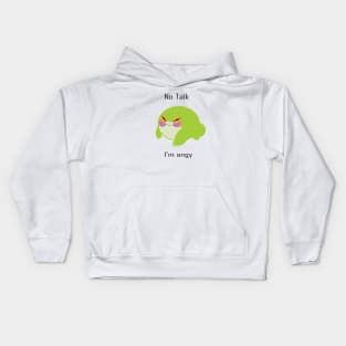 Angy Frog Kids Hoodie